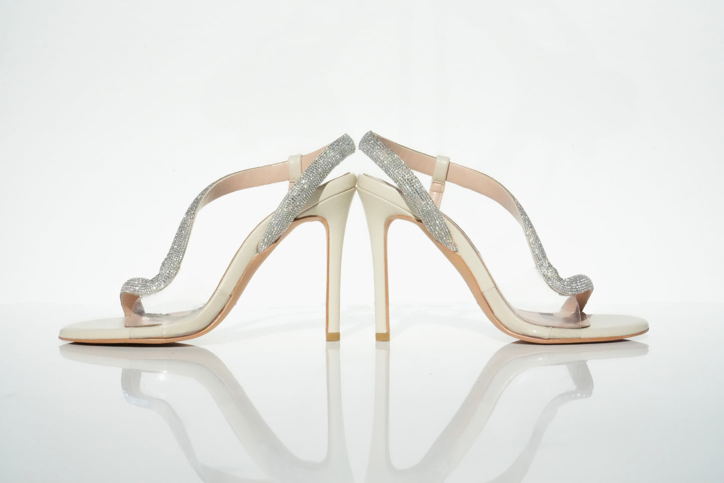 Claire Diamante Nude Heels
