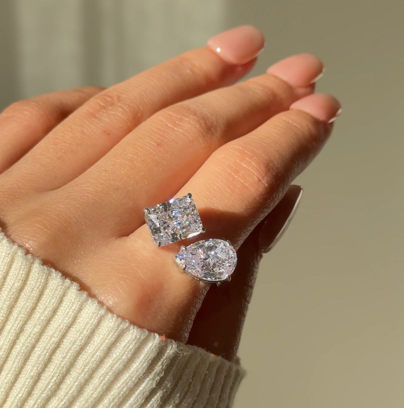 Maria Adjustable Sterling Silver Ring