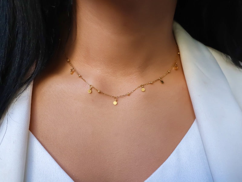 Gold Dainty Choker