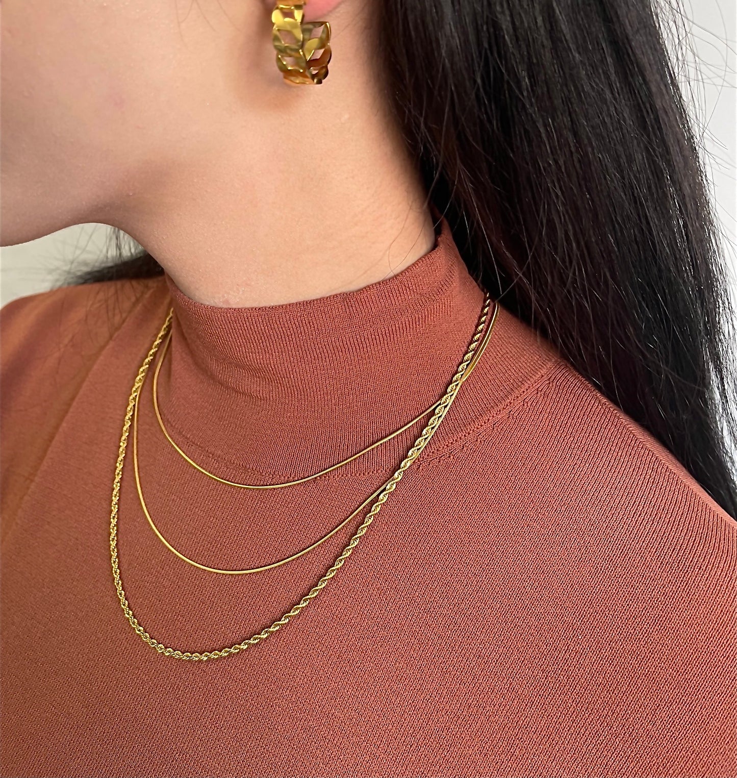 Laura Gold Rope Chain