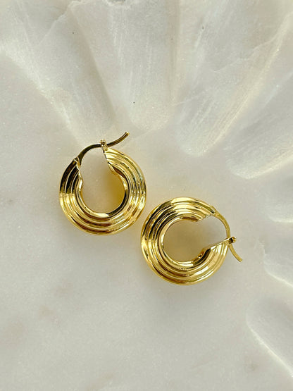 Tierra Gold Earrings