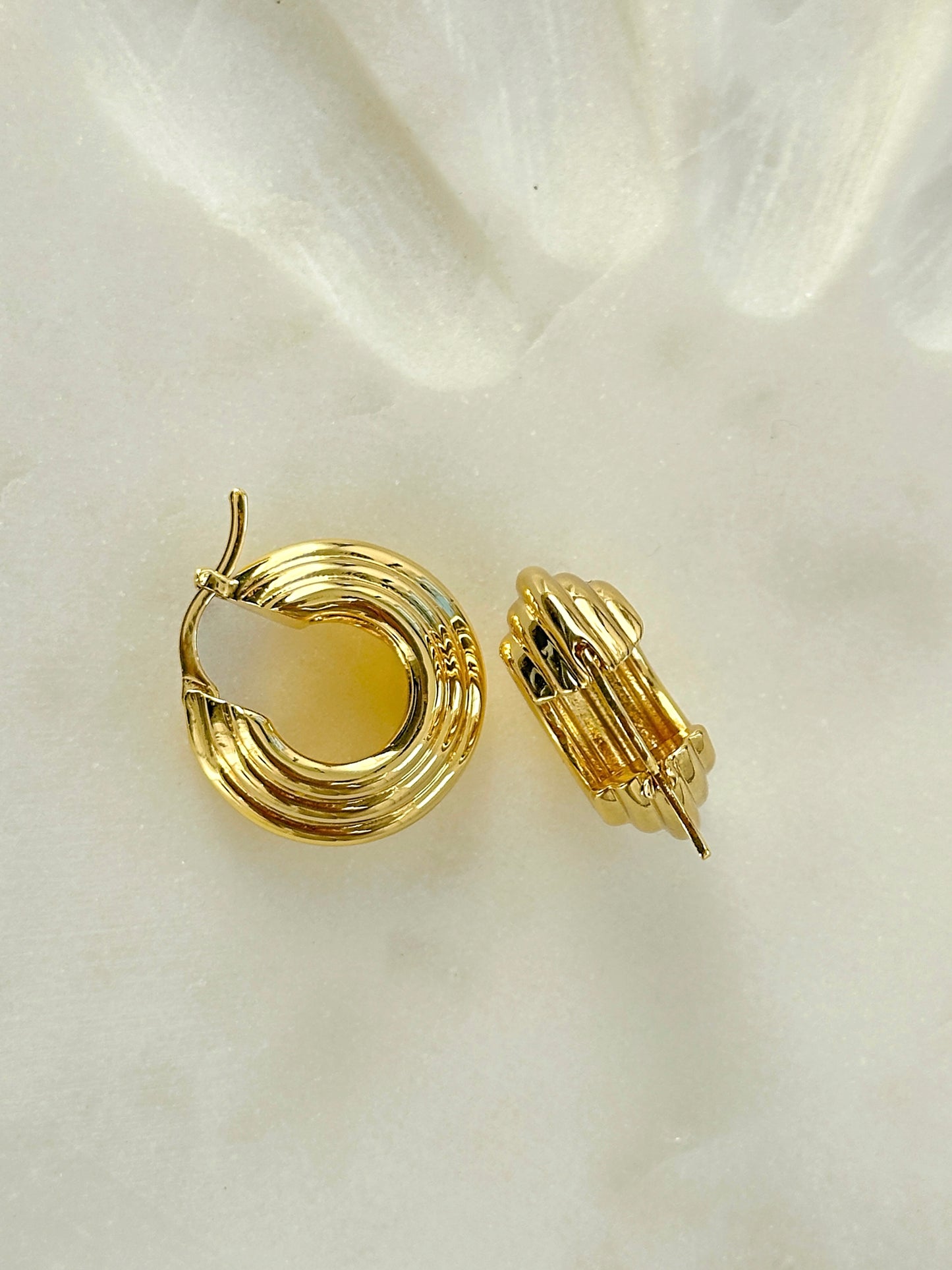 Tierra Gold Earrings