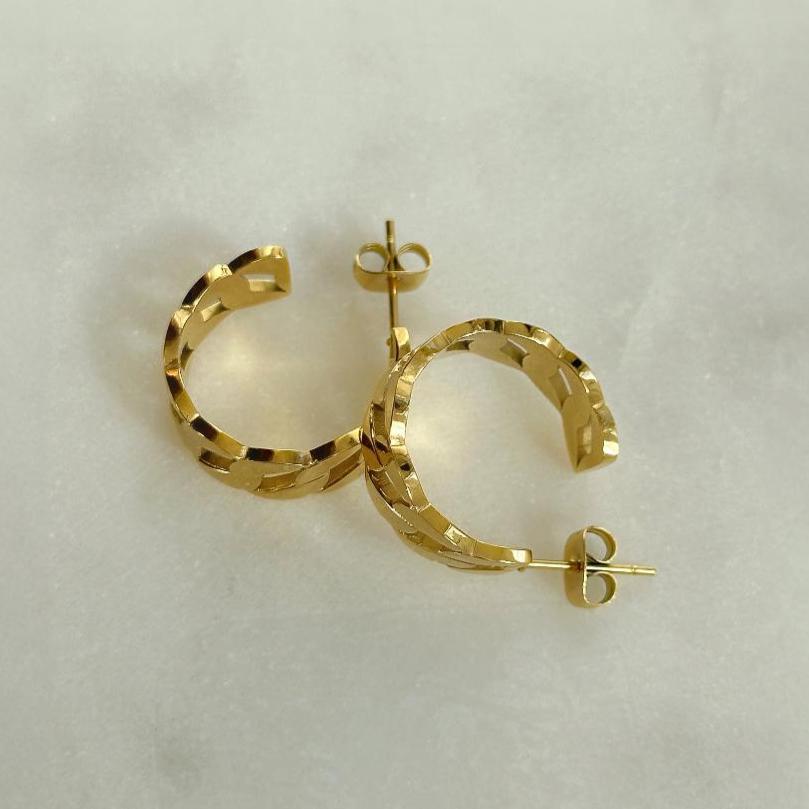 Gold Vienna Earrings