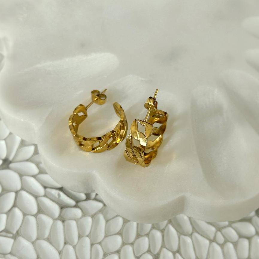 Gold Vienna Earrings