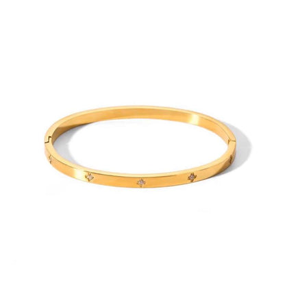 Stella Zircon Bangle