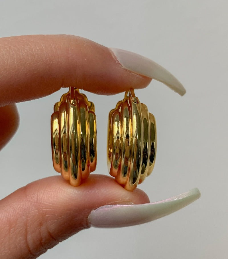 Tierra Gold Earrings