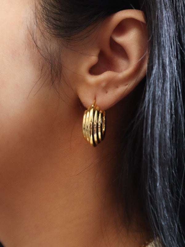 Tierra Gold Earrings